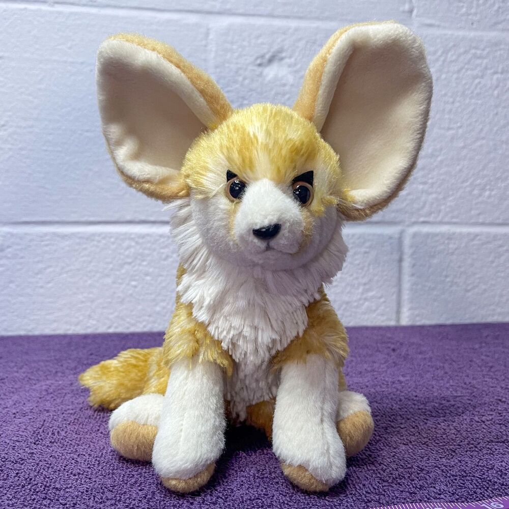 Wild Republic Cuddlekins Mini Fennec Fox Plush 19379 Tan White 2019 ESSA Desert